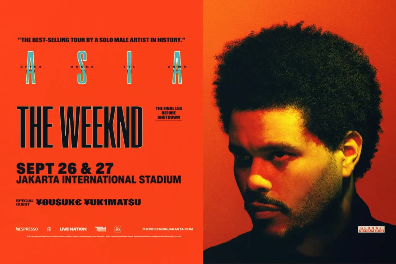 The Weeknd Siap Guncang Jakarta Lewat After Hours Til Dawn Stadium Tour 2026