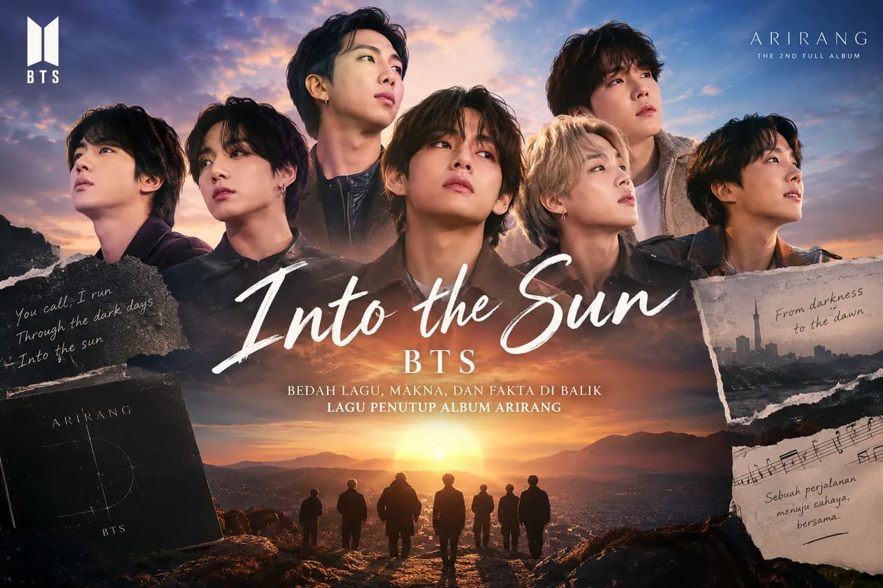 Bikin Merinding! Ternyata Begini Proses BTS Menciptakan “ Into the Sun ”, Lagu Penutup ARIRANG yang Punya Makna Mengejutkan